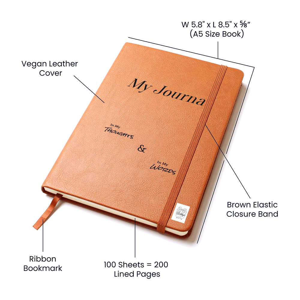 Premium Journal - In My Thoughts, In My Words