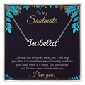 Custom Name Necklace - To My Soulmate - boyfriend - girlfriend
