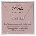 Custom Name Necklace - from your Bestie - Best Friend